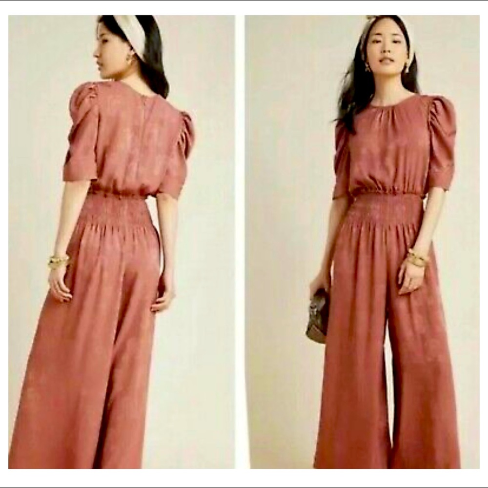 Anthropologie Current Air Castille Jumpsuit